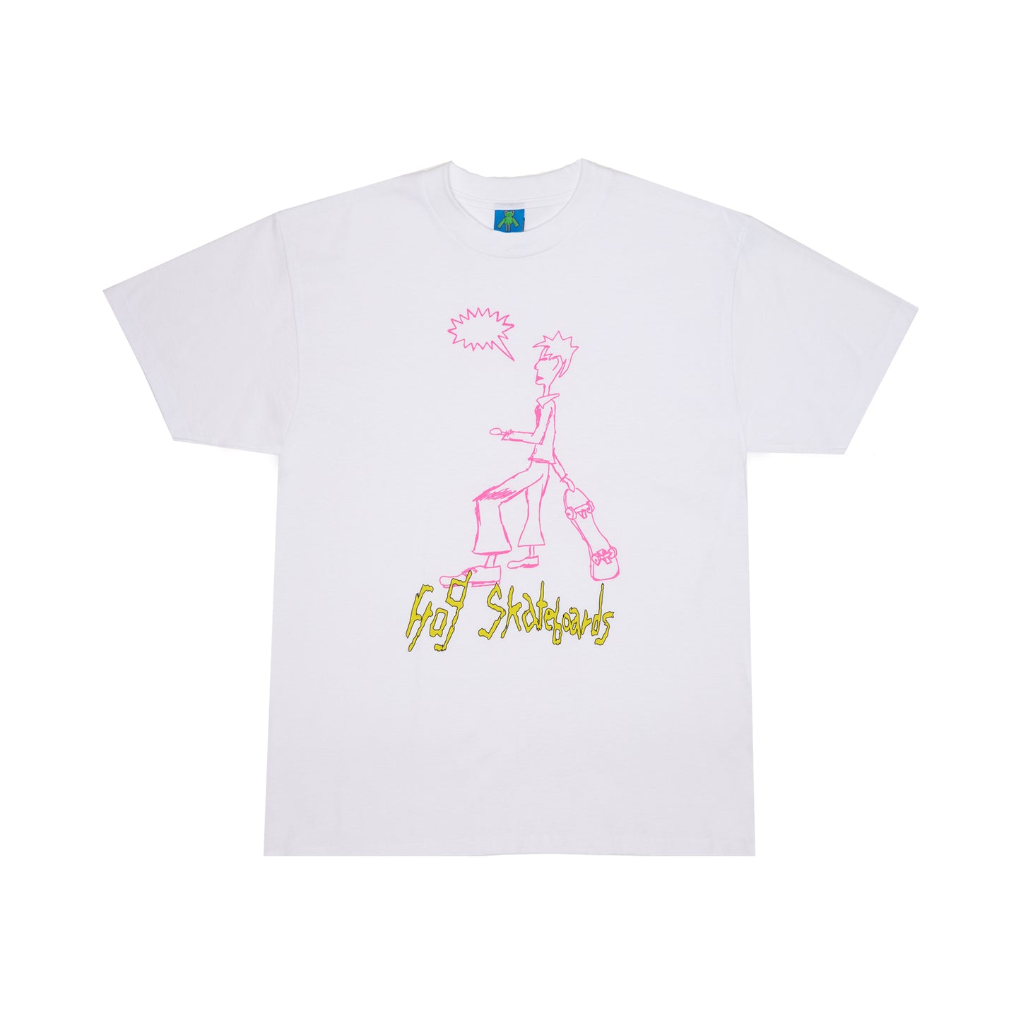 Frog - Skater White Tshirt