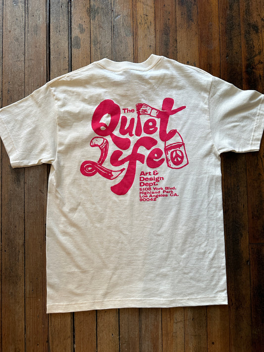 The Quiet Life - Design Department Cream Tshirt