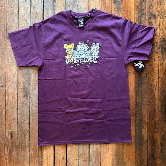 The Quiet Life - Read Books Eggplant Tshirt