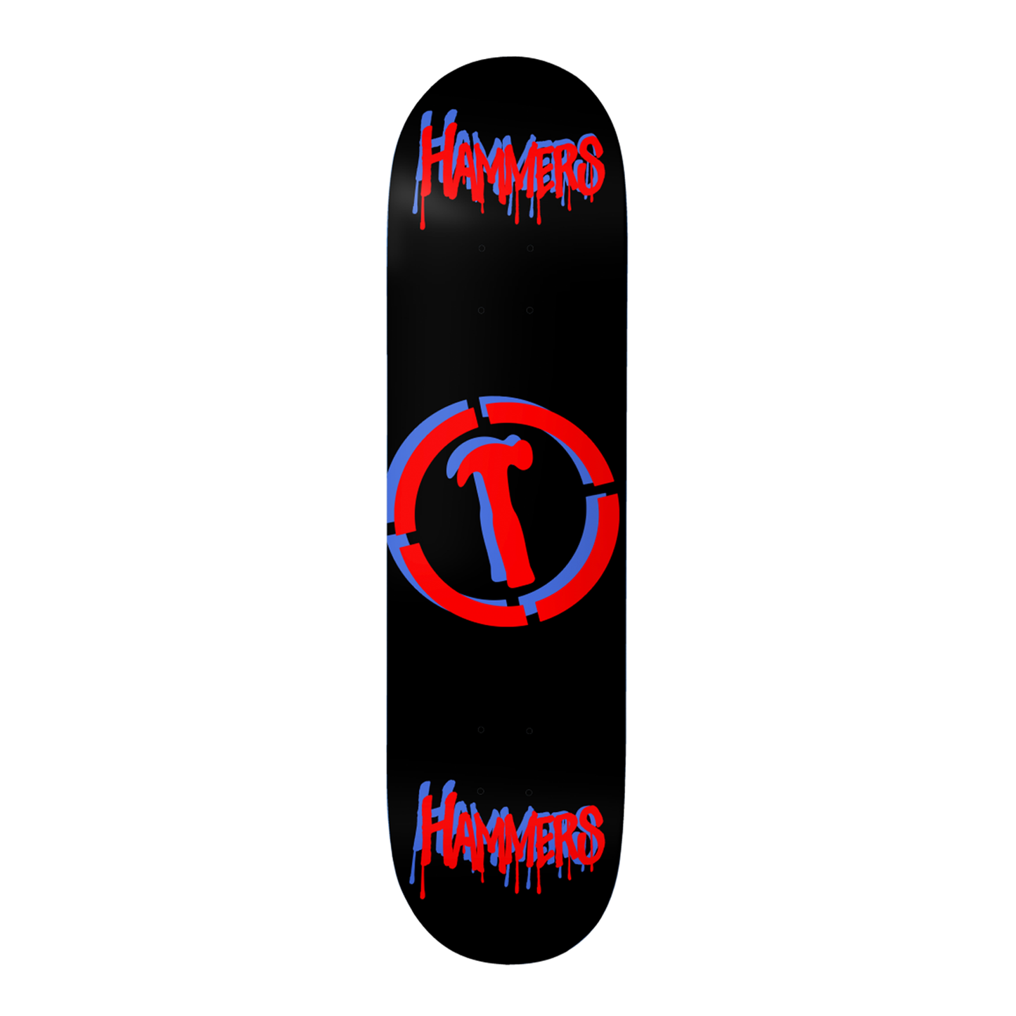 Hammers - Hammers 3D Logo 8" Deck