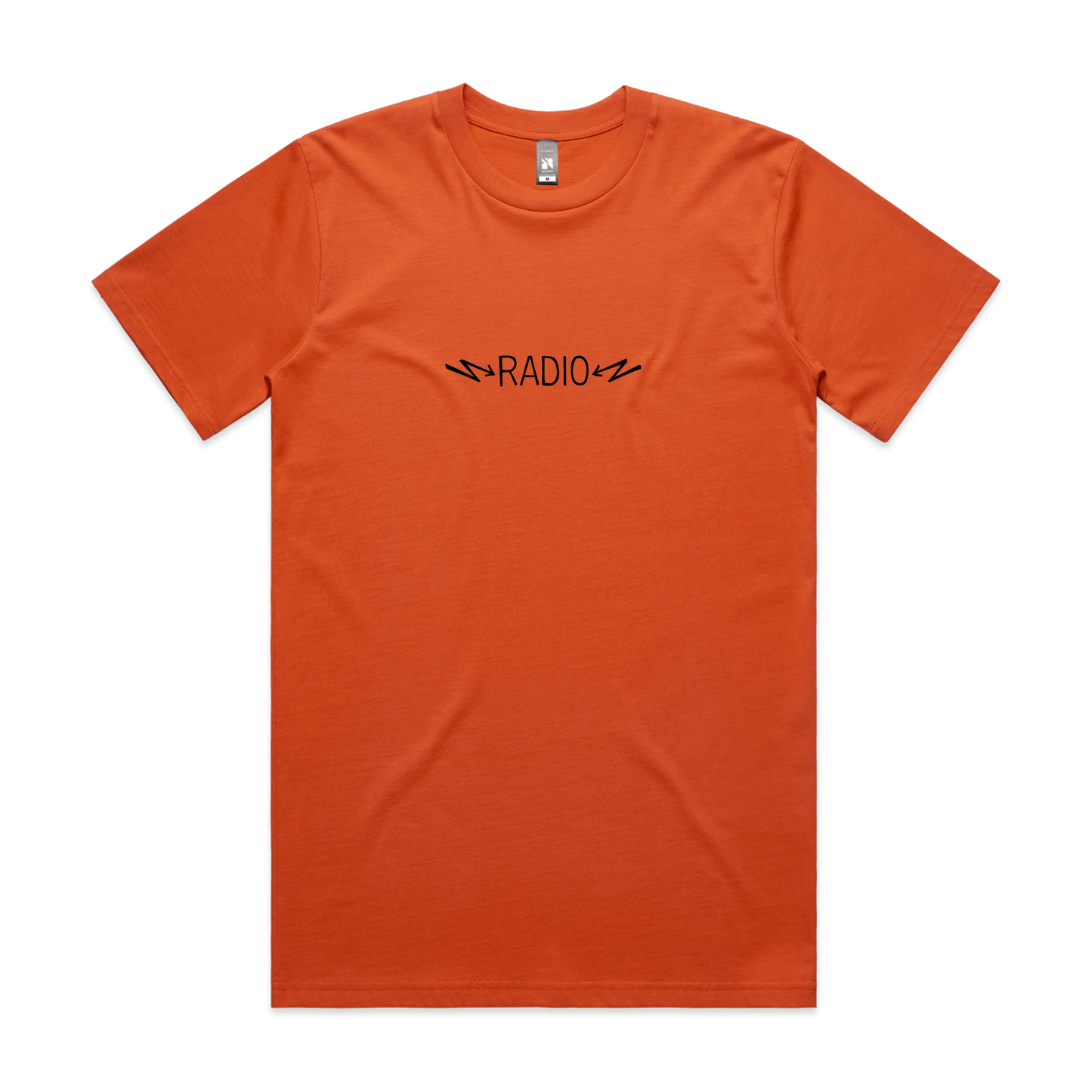 Radio - OG Logo Orange Tshirt